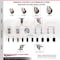Service Caster 4 Inch 316SS Maroon Poly Swivel 1 Inch Expanding Stem Caster Lock Brake SCC SCC-SS316TTLEX20S414-PPUB-MRN-1 - alternate 3